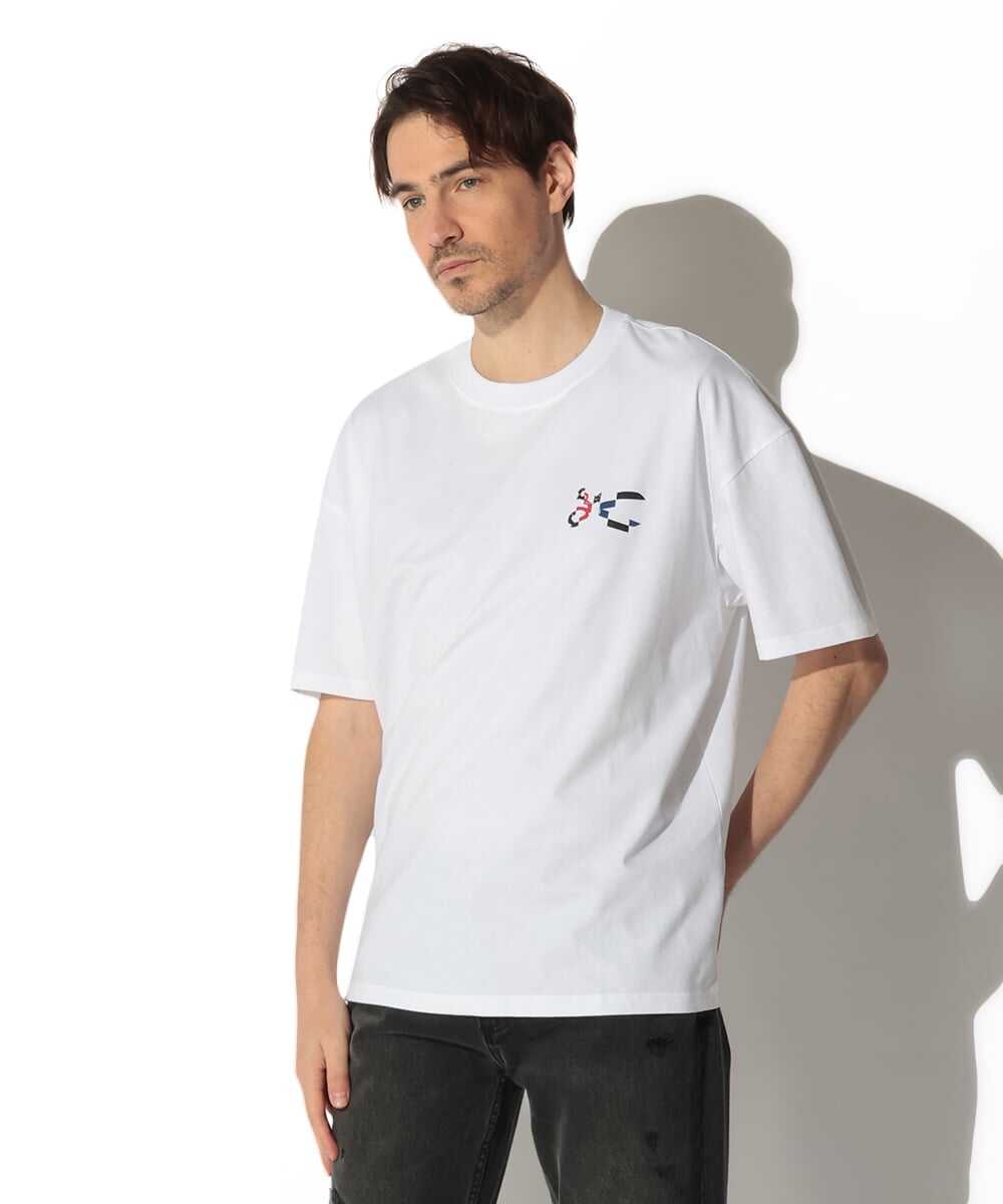 テディグラフィック バックプリントTシャツ