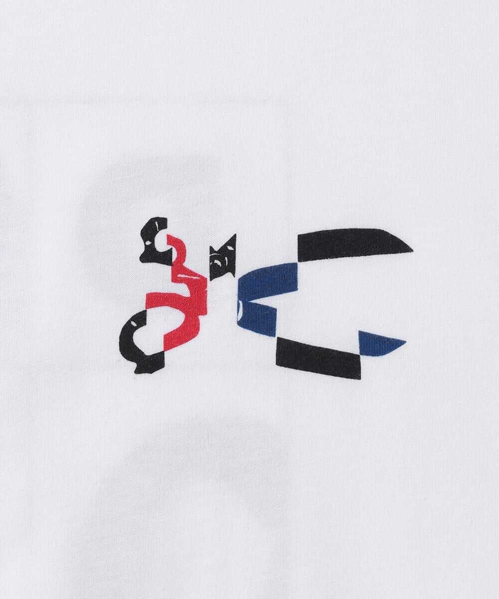 テディグラフィック バックプリントTシャツ