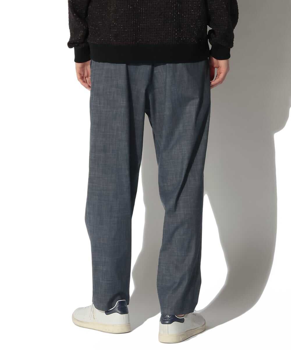 別注先行 シャンブレー テイパード イージーパンツ