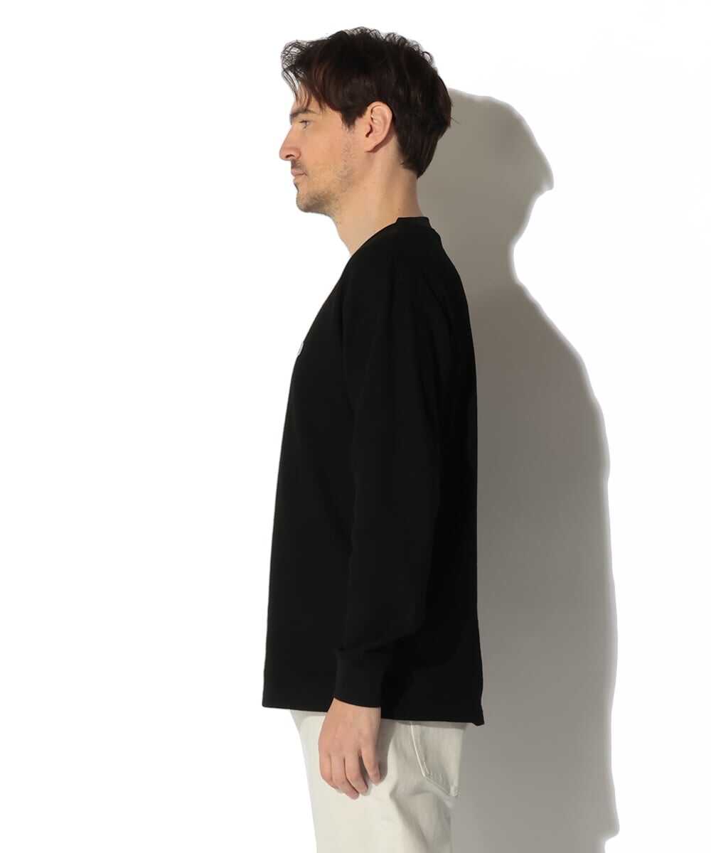 ワンポイント ワッフルクロスロンT