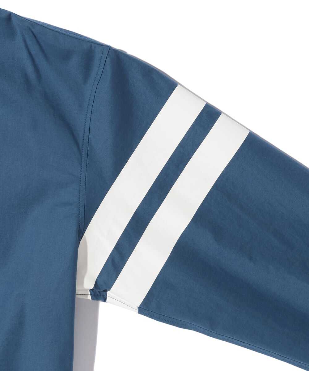 バックサテンショート カラーラインシャツ