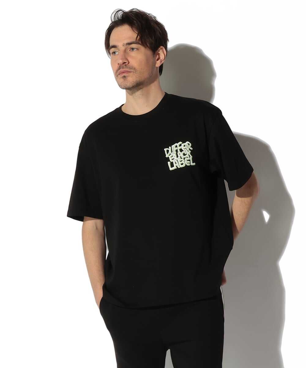 ブラックレーベル CVC プリントTシャツ