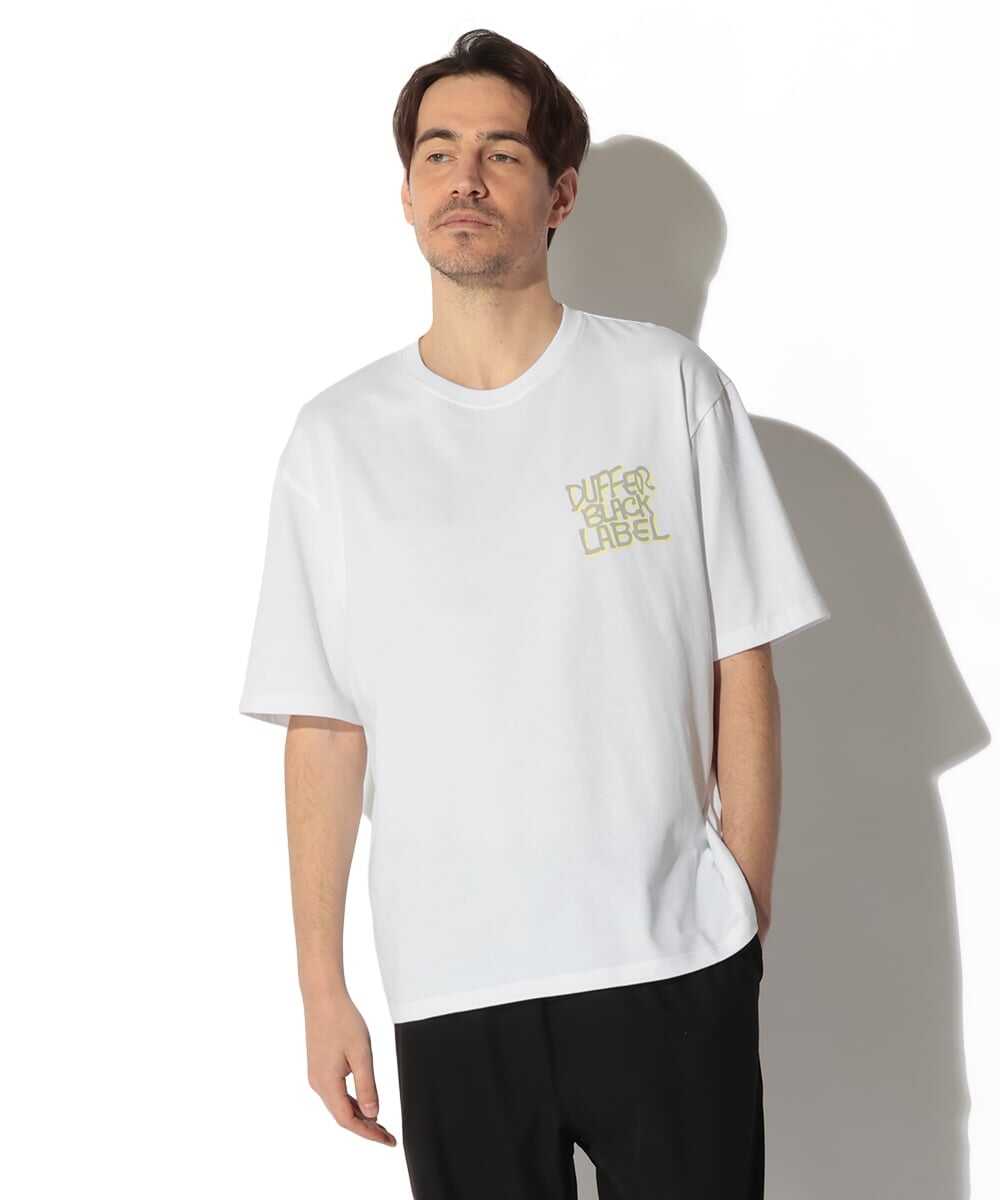 ブラックレーベル CVC プリントTシャツ