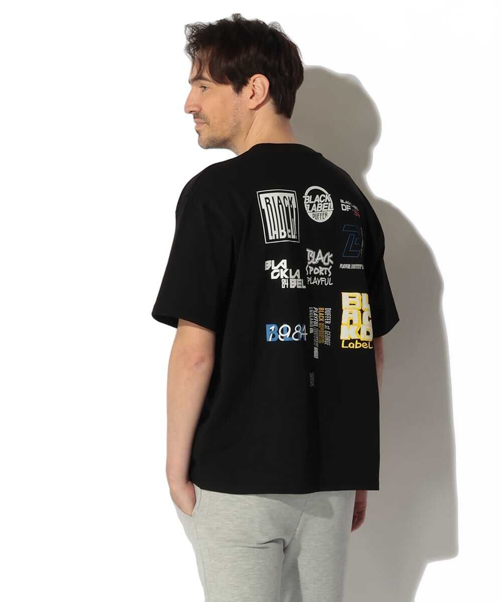 ブラックレーベル CVC プリントTシャツ