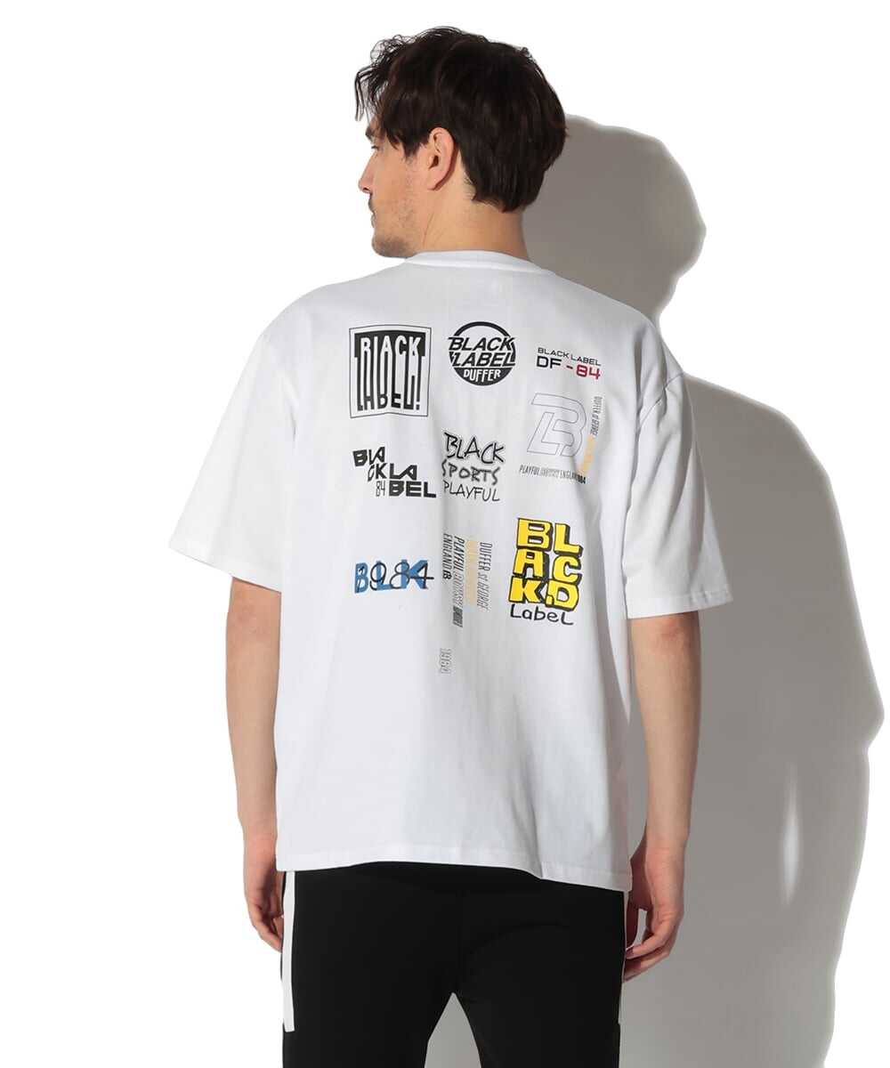 ブラックレーベル CVC プリントTシャツ