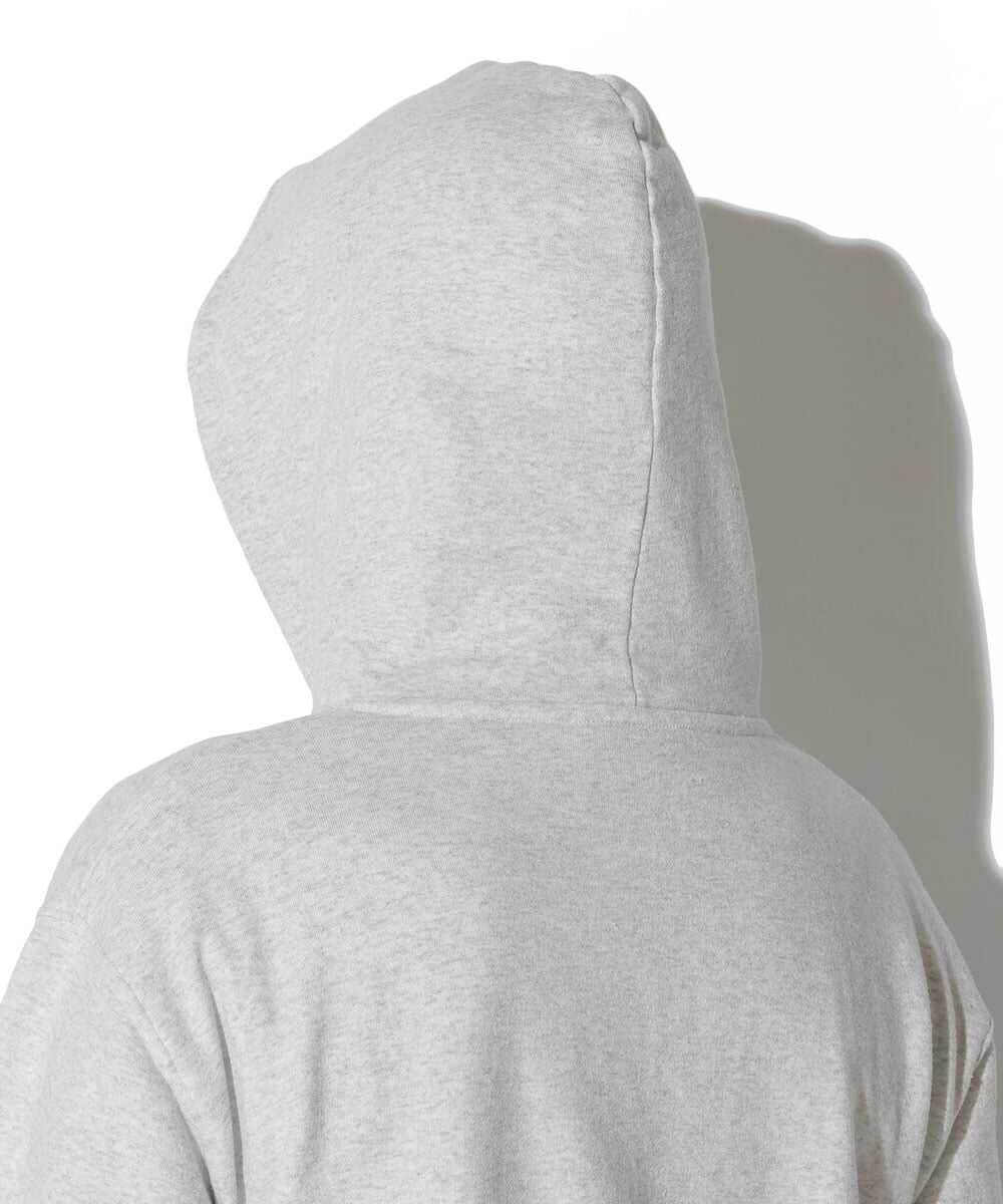 エイジング カレッジロゴ ジップアップパーカ