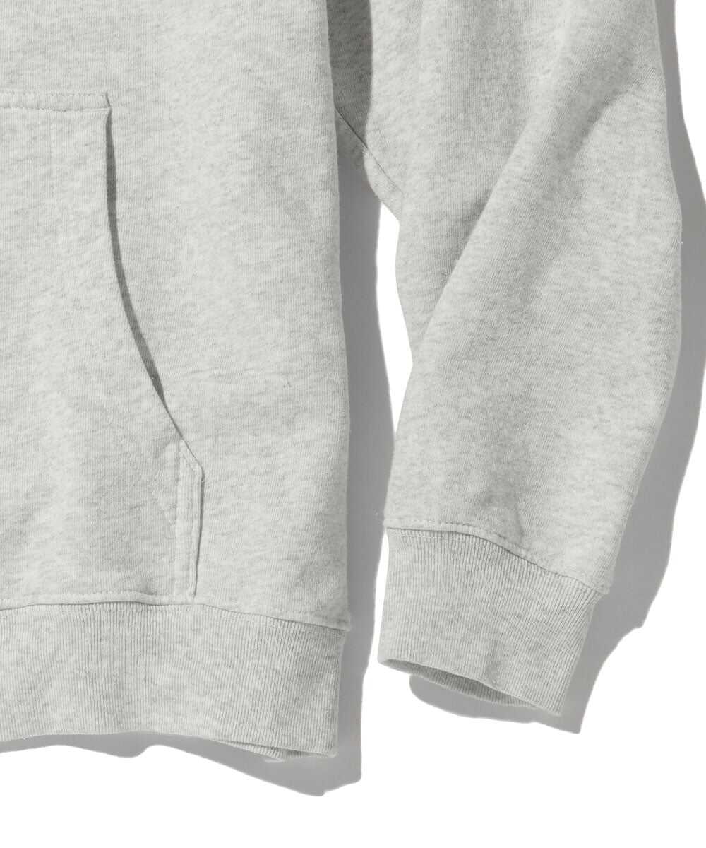 エイジング カレッジロゴ ジップアップパーカ