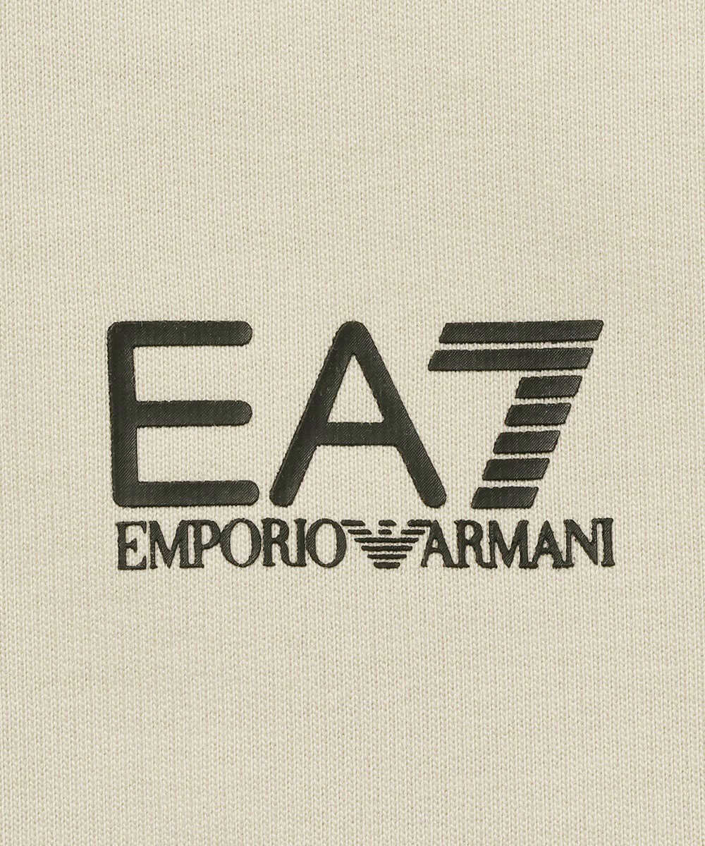 袖ロゴ入り ジップフーディ