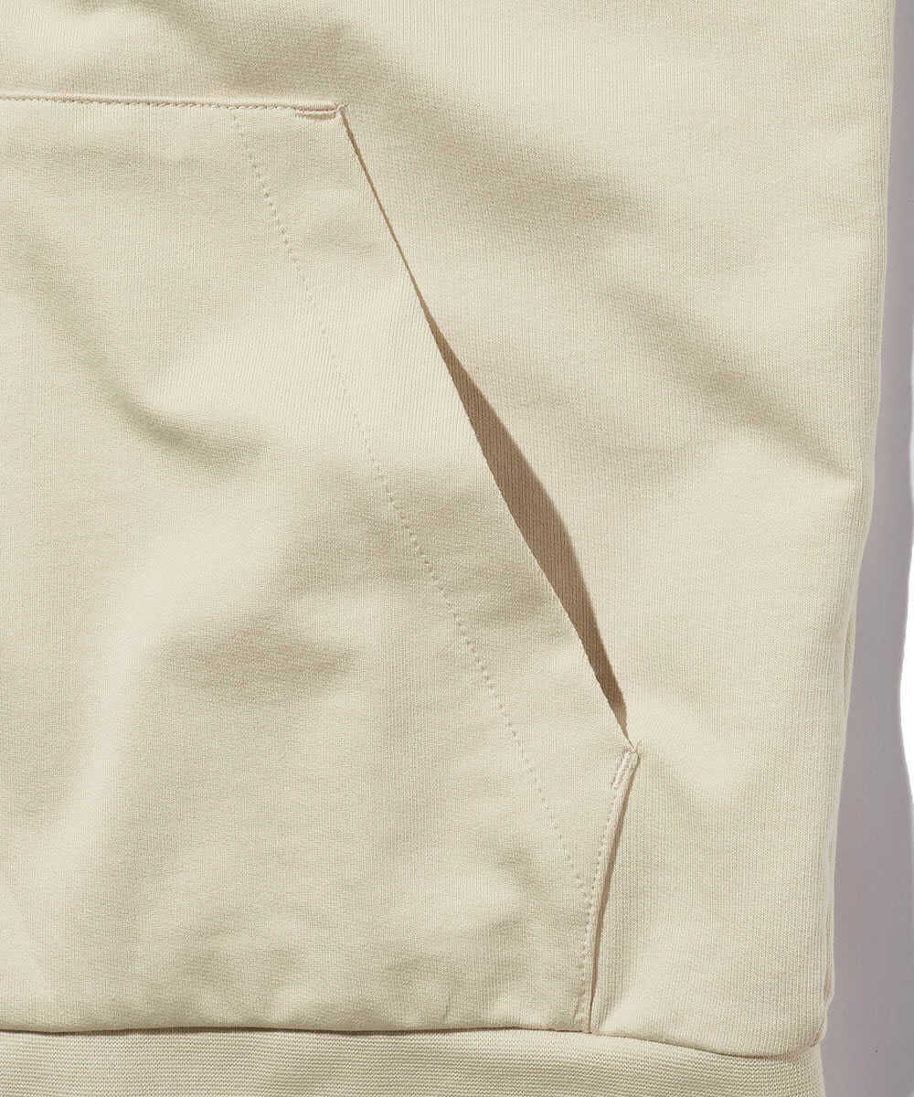 袖ロゴ入り ジップフーディ