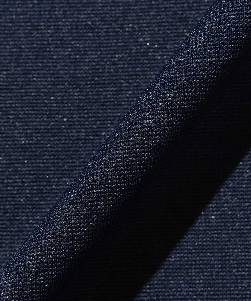 比翼仕立てのすっきりポロシャツ