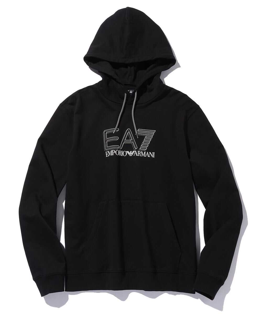 ロゴ入り プルオーバーフーディー