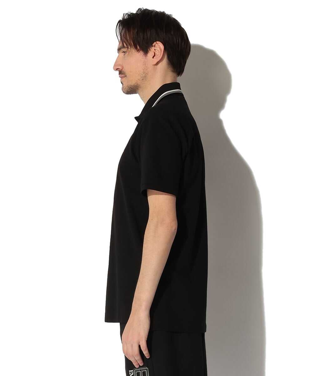 襟ライン入り ポロシャツ