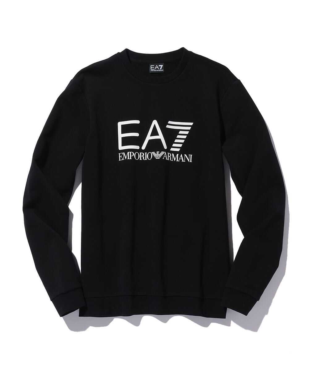 ブランドロゴ入り モノトーン スウェットシャツ