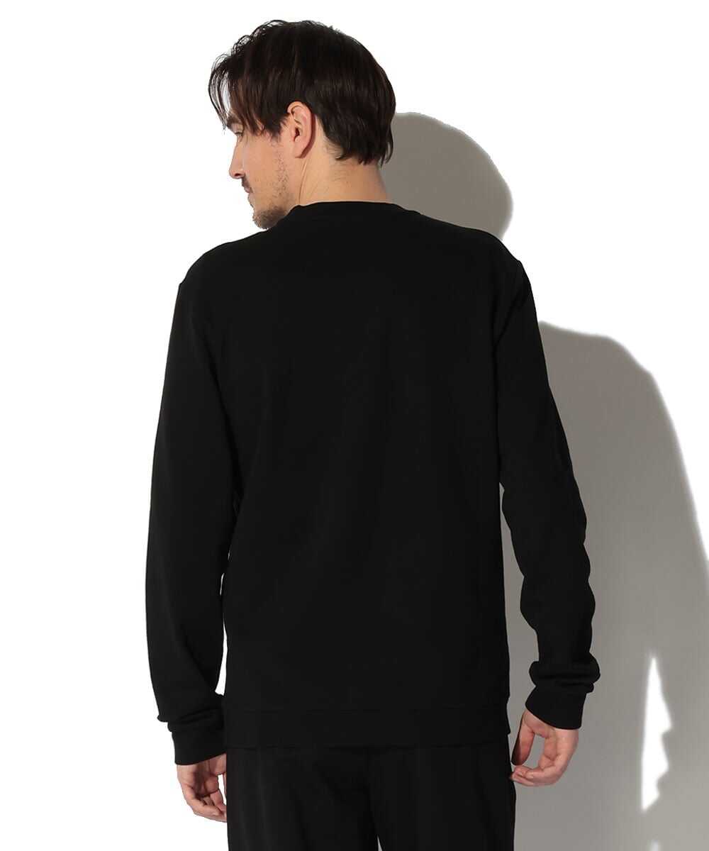 ブランドロゴ入り モノトーン スウェットシャツ