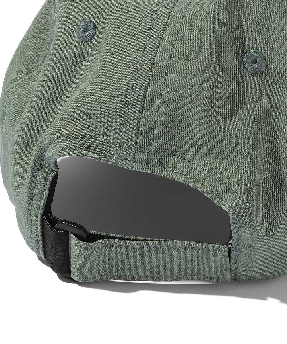 テクニカルファブリック ロゴ入りキャップ