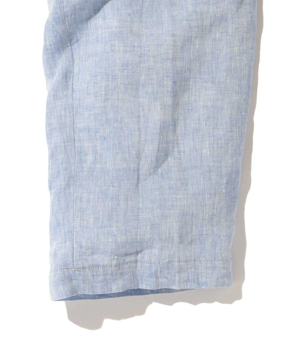 8分丈 リネントラウザーパンツ