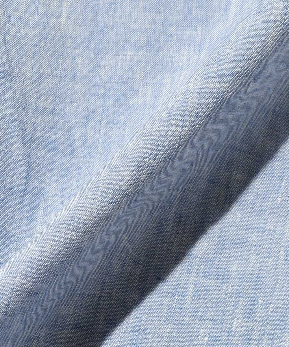 8分丈 リネントラウザーパンツ