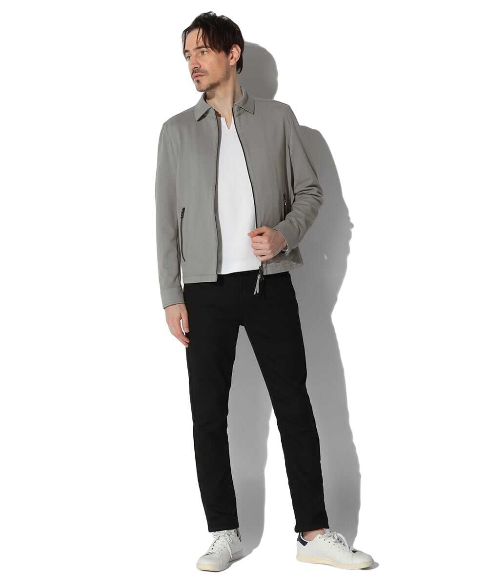 ミニワッフル ジャージーブルゾン