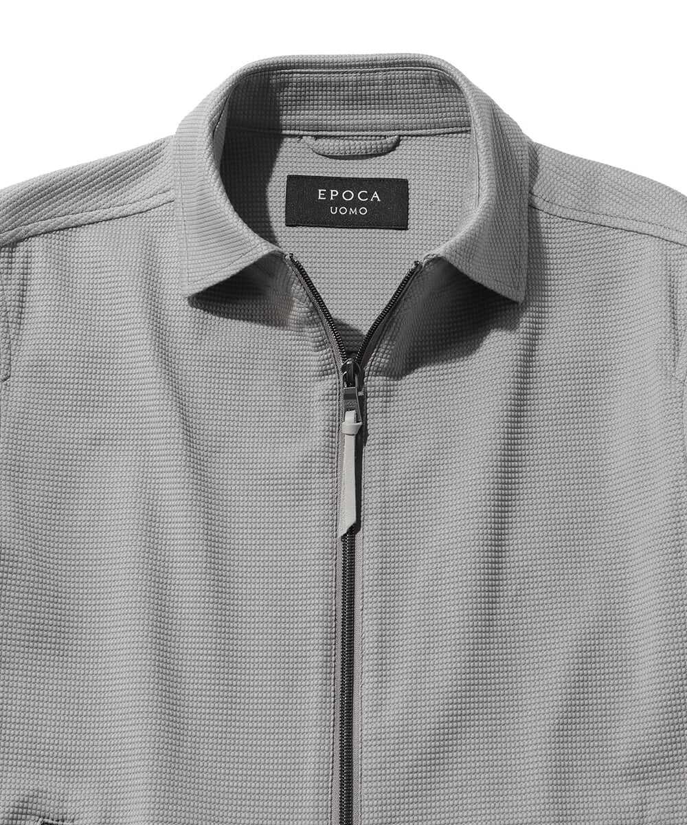 ミニワッフル ジャージーブルゾン