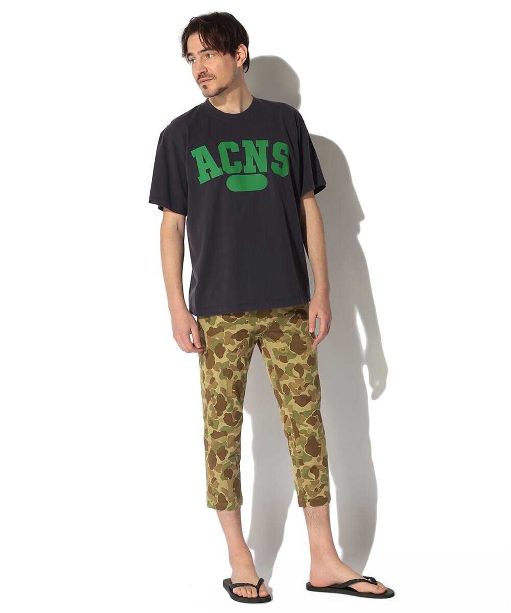 8分丈 カモ柄 チノパンツ