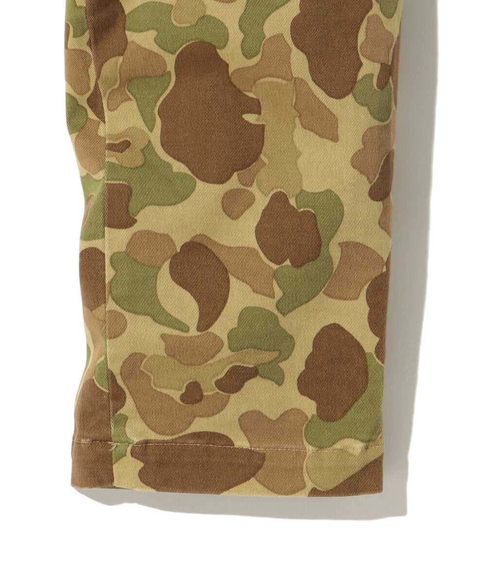 8分丈 カモ柄 チノパンツ