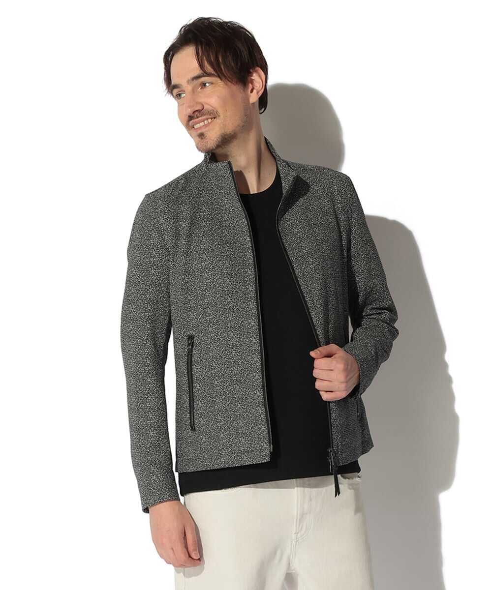 デジタルツイード サッカーブルゾン