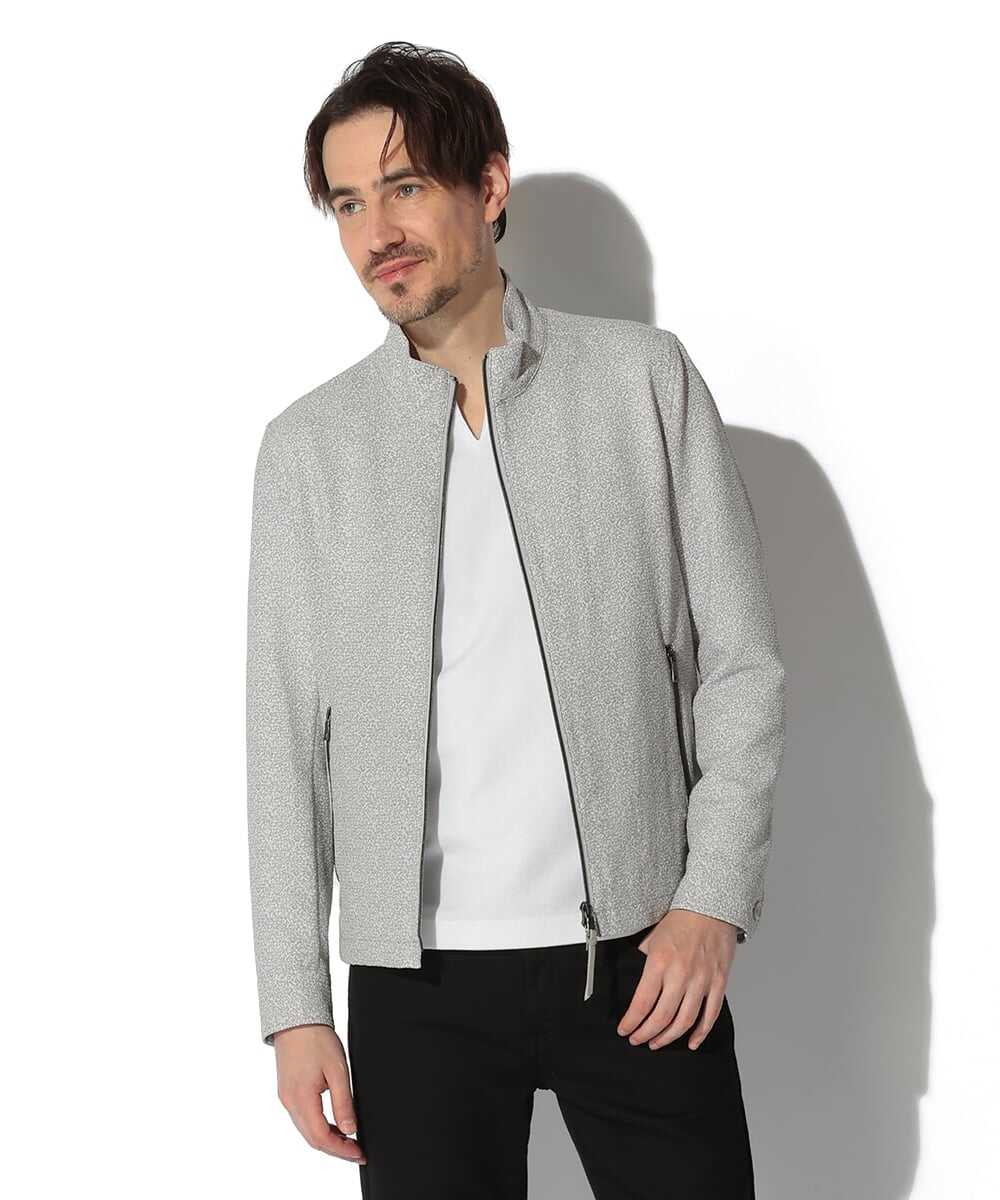 デジタルツイード サッカーブルゾン