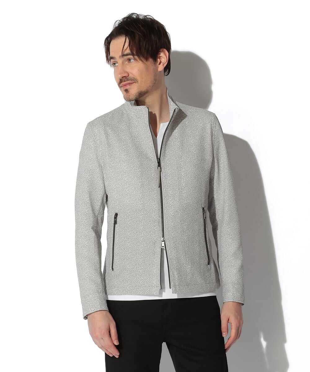 デジタルツイード サッカーブルゾン