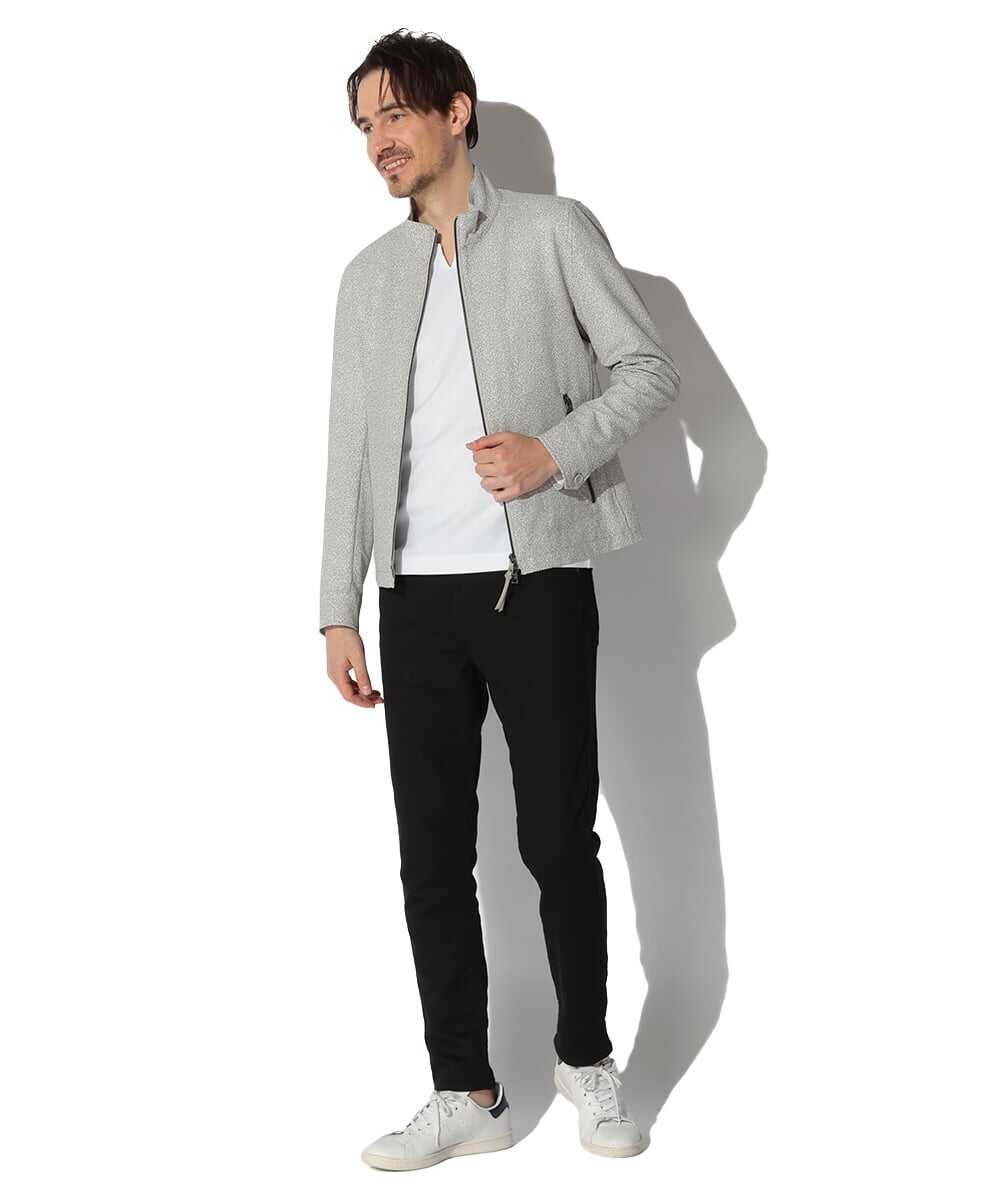 デジタルツイード サッカーブルゾン