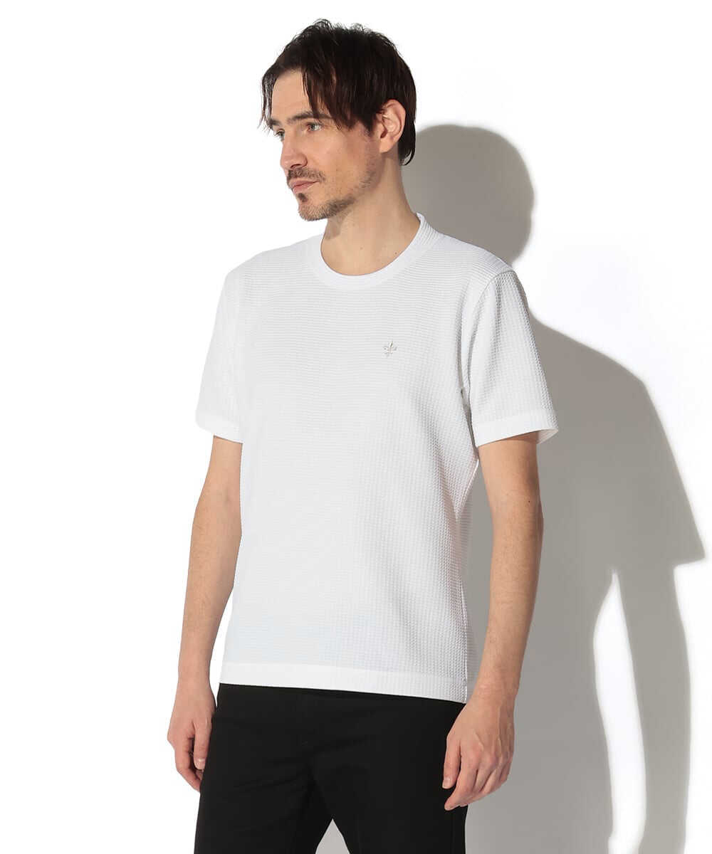 ウェーブワッフルTシャツ