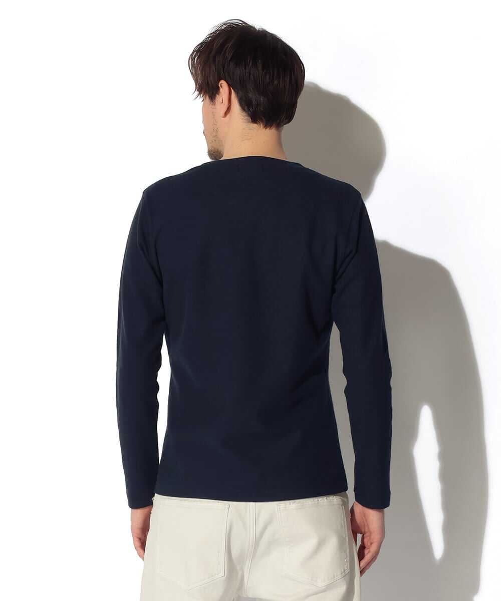 ダブルフェイス キーネックロンT