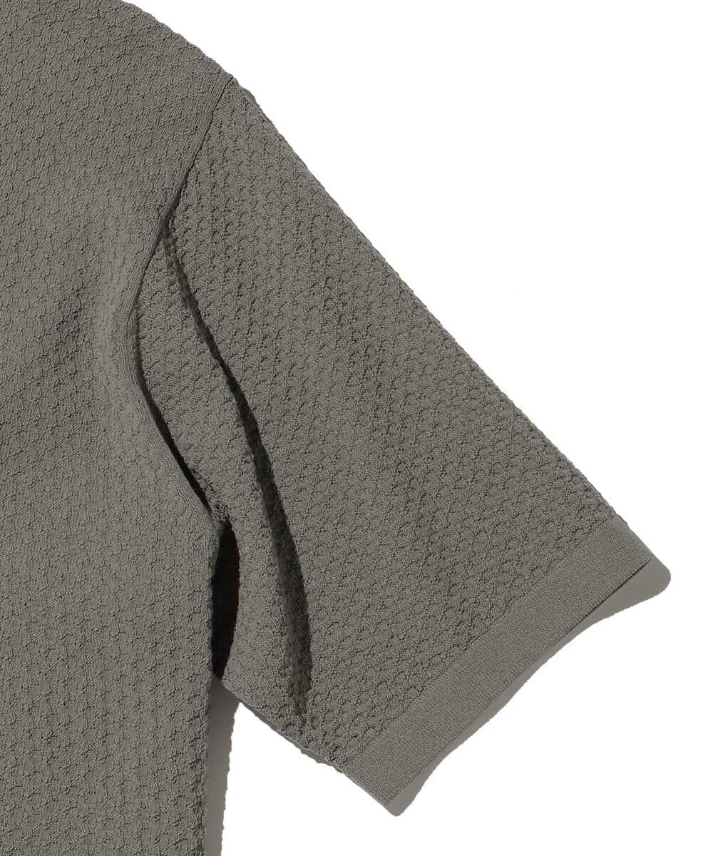 アセテート ニットTシャツ