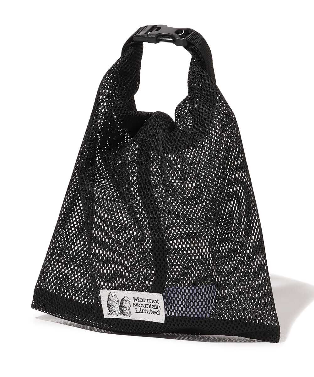 メッシュ ロールトップ ポーチ