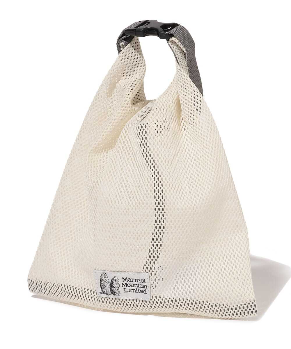 メッシュ ロールトップ ポーチ