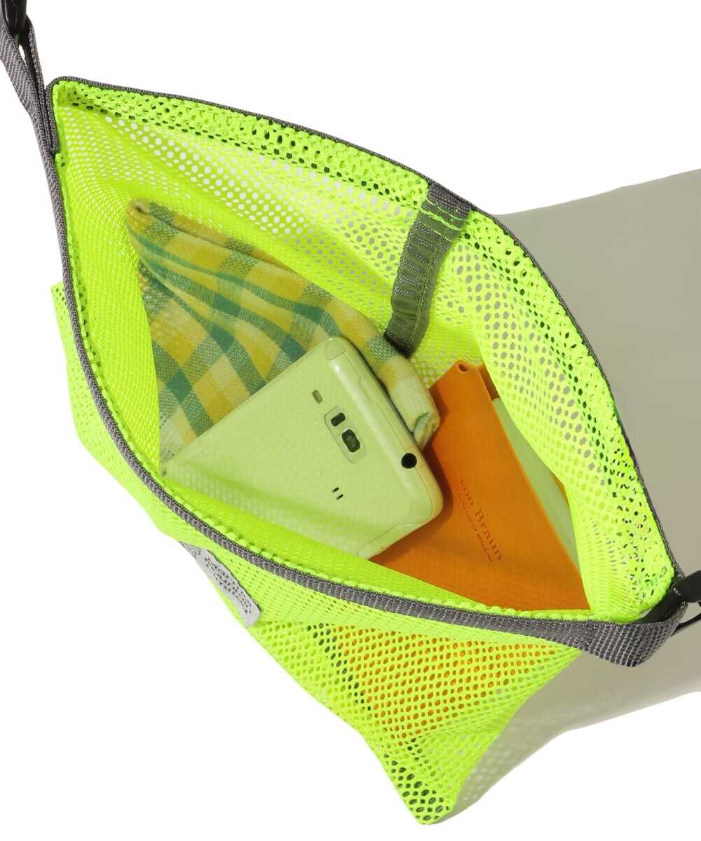 メッシュ ロールトップ ポーチ