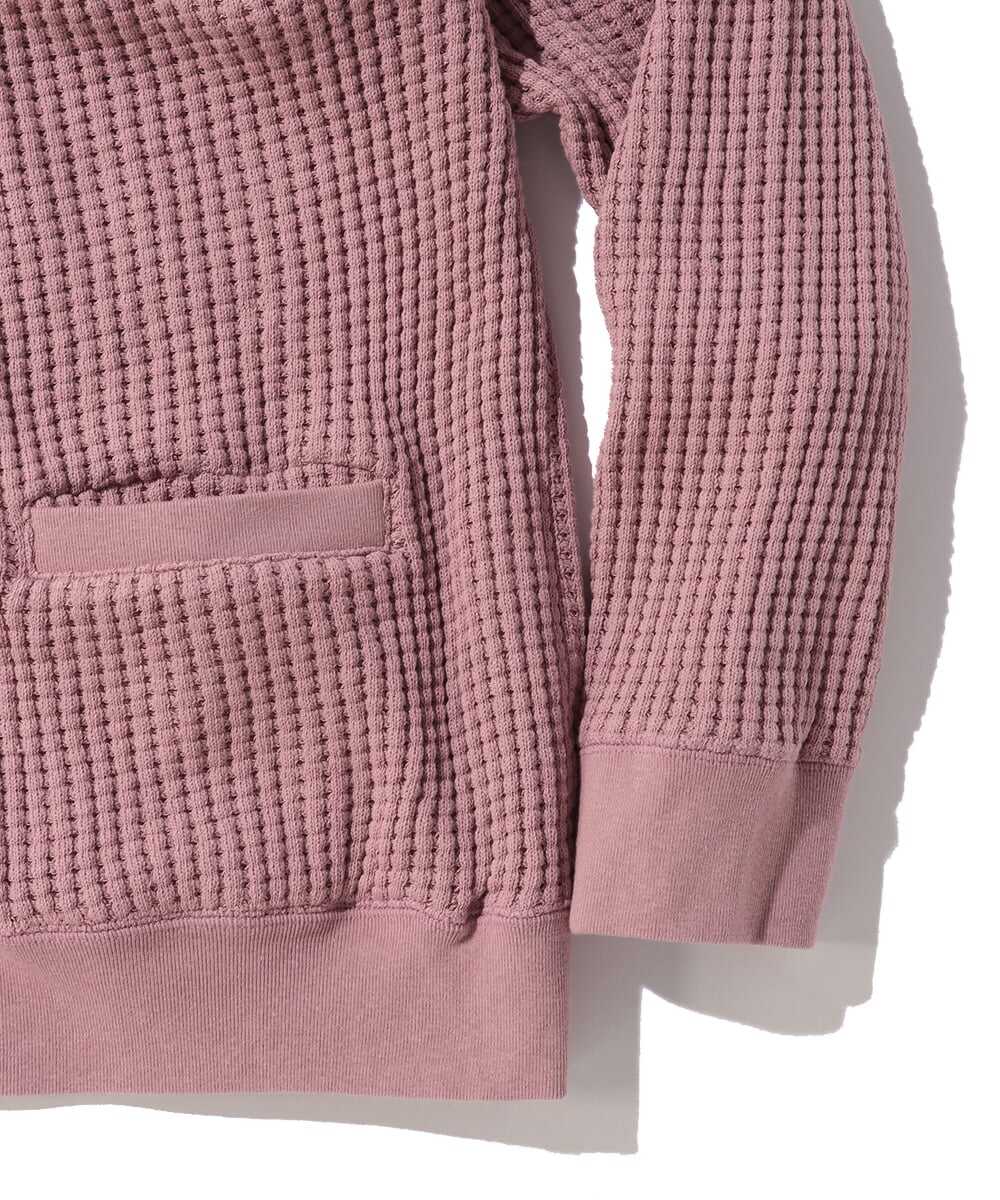 HG LAYDOWN ワッペンカーディガン