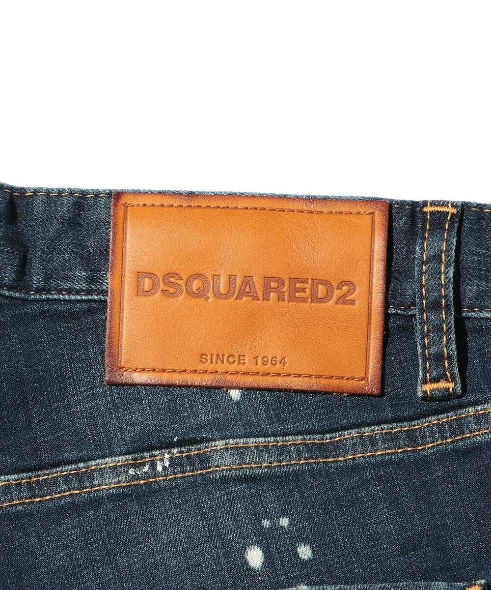 ウォッシュ加工 トラックデニムパンツ