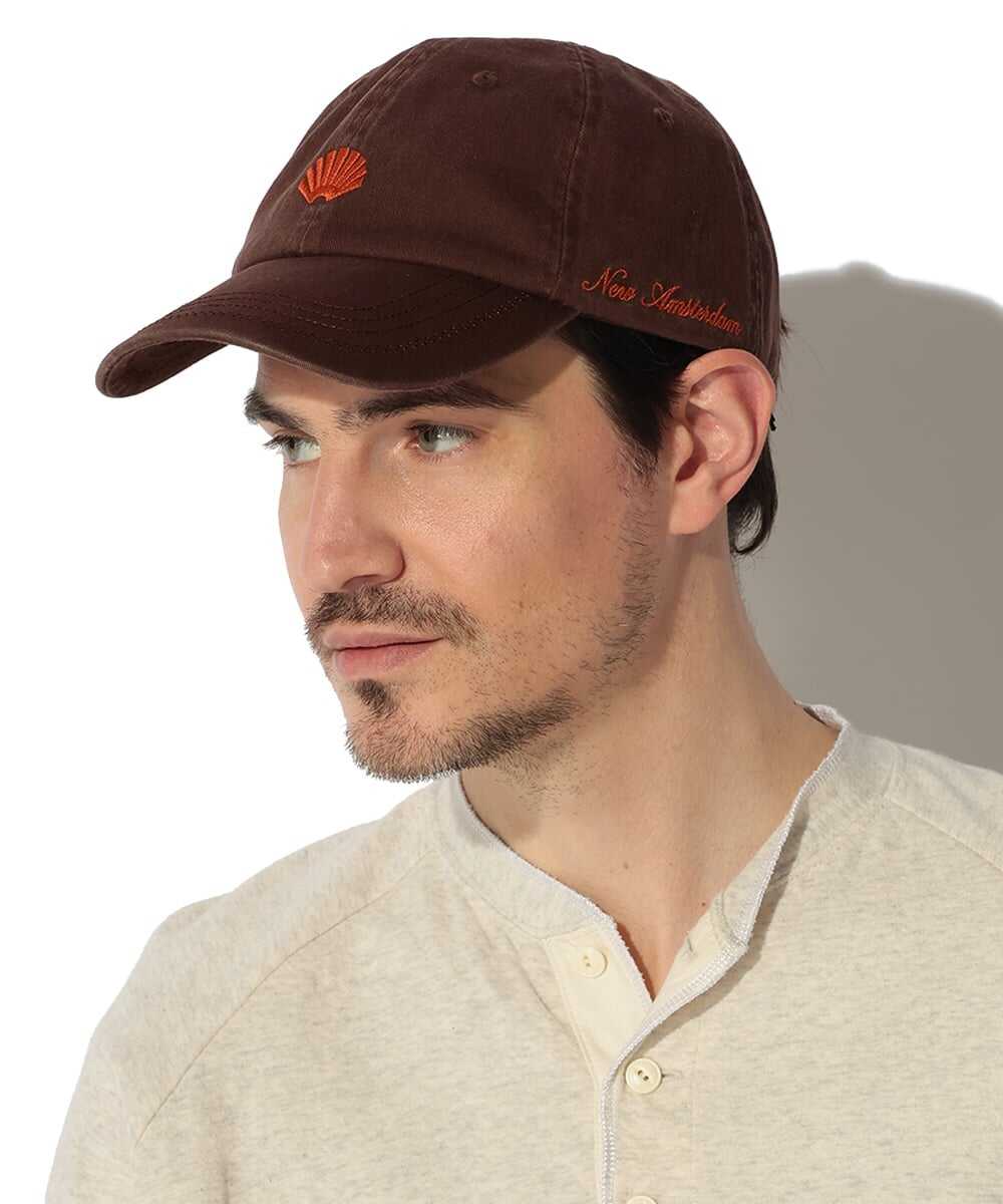 ロゴ 刺繍キャップ