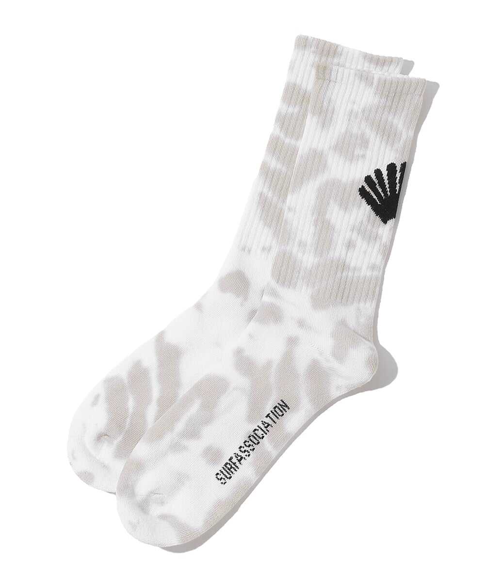  タイダイ染め ロゴソックス