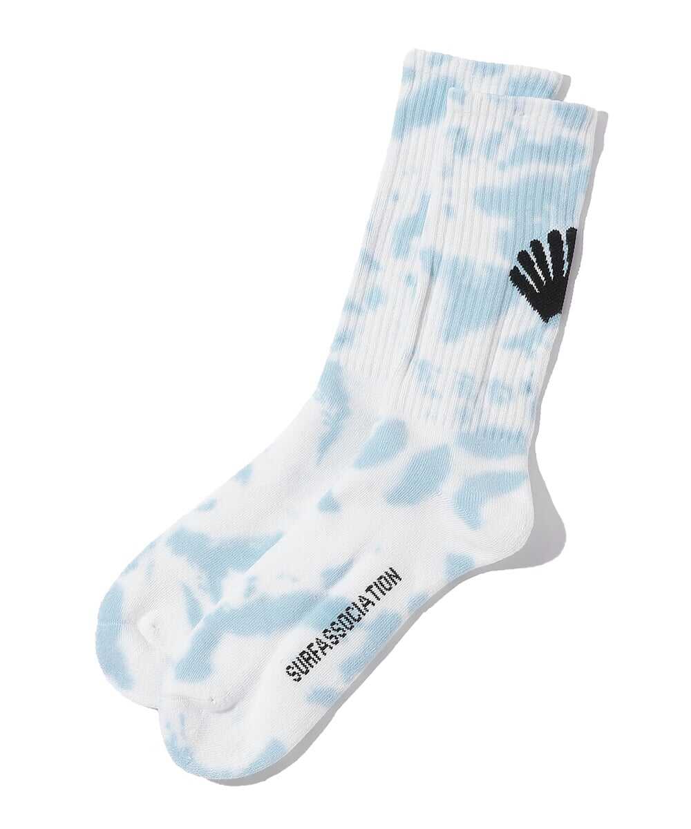  タイダイ染め ロゴソックス