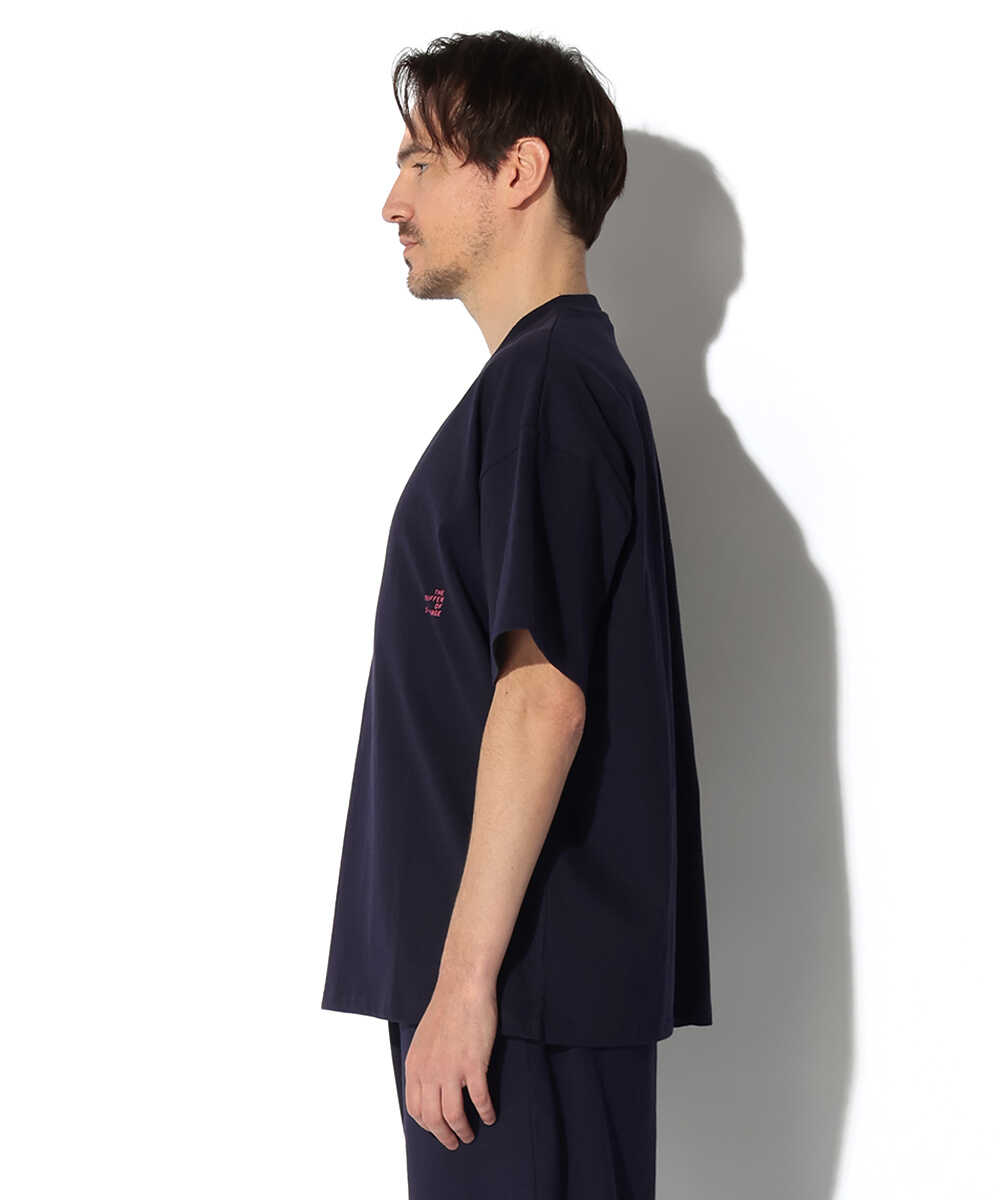 8オンス ヘビーウェイト オーバーサイズ ヘンリーネックTシャツ