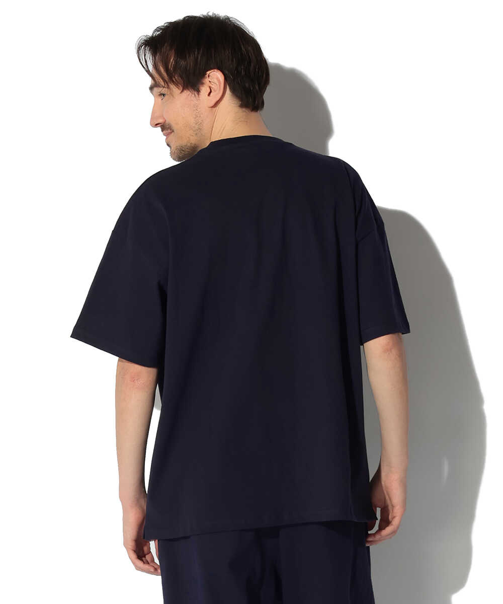 8オンス ヘビーウェイト オーバーサイズ ヘンリーネックTシャツ