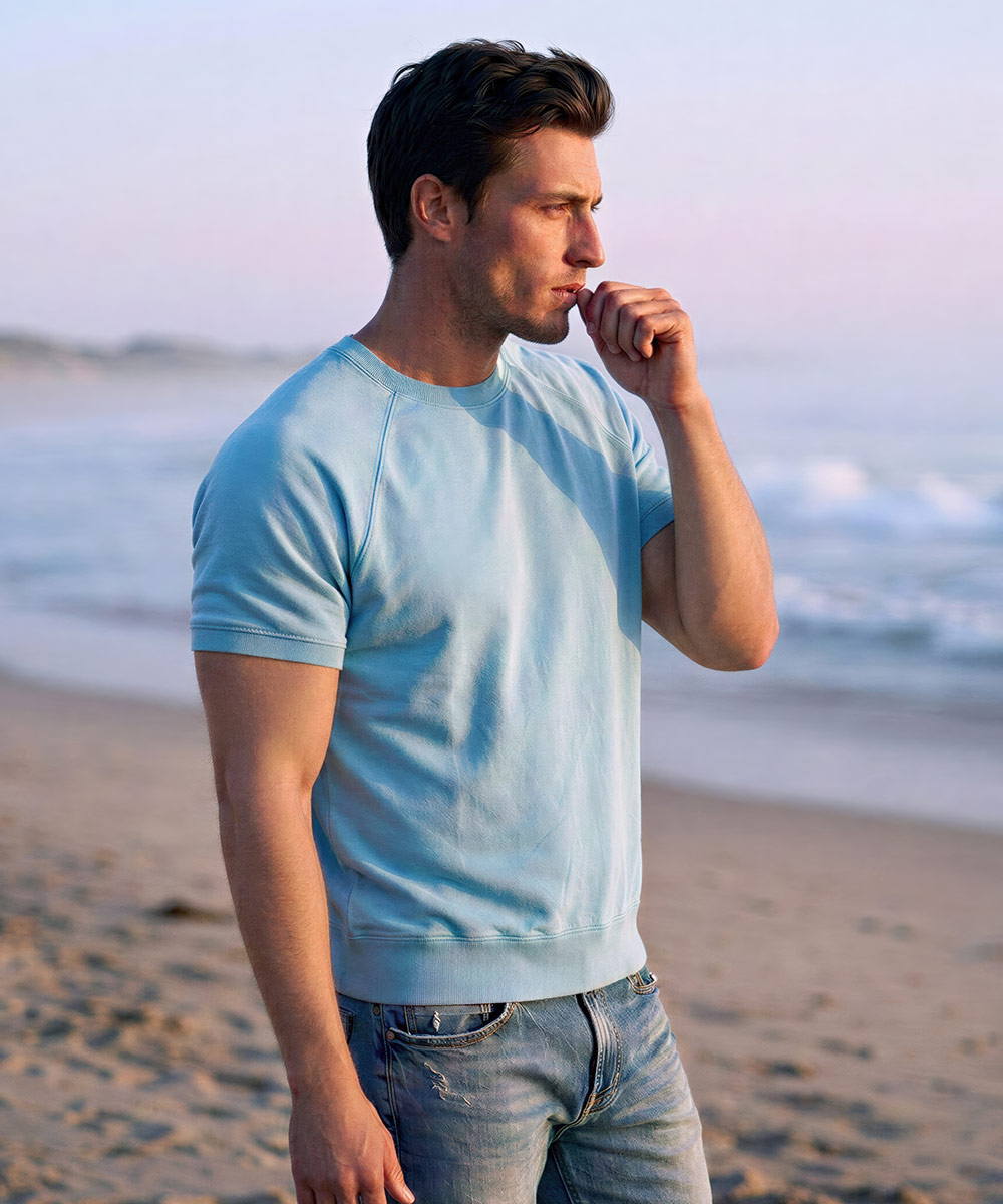 別注限定 ユーズドスウェットTシャツ