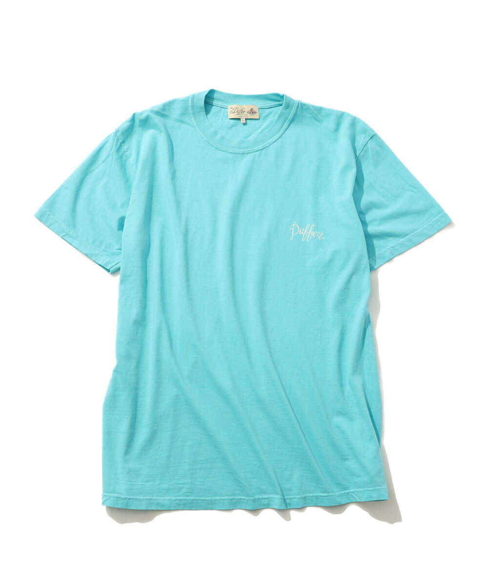 【4月カタログ】ピグメントサーフバッグプリントTシャツ