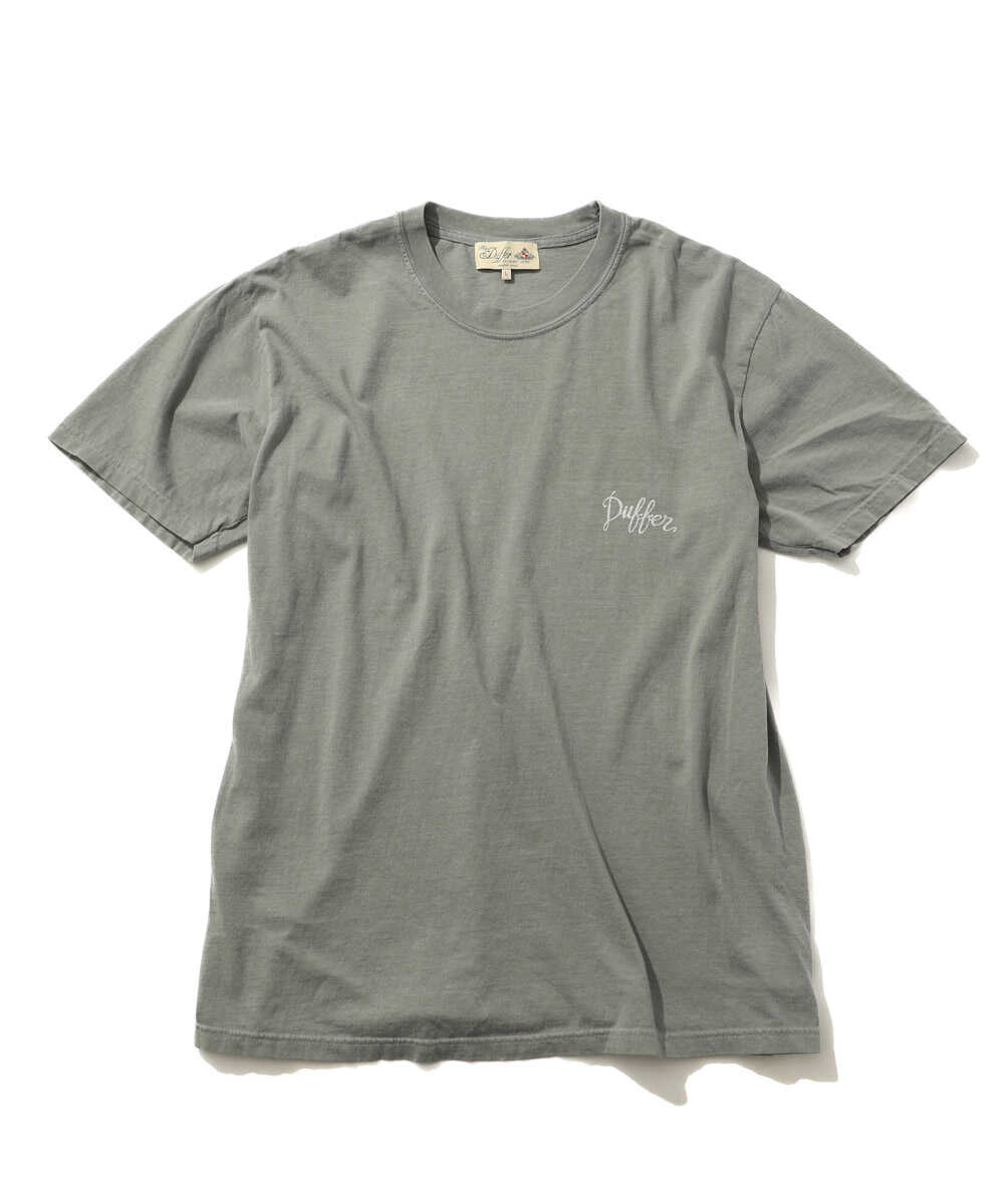 【4月カタログ】ピグメントサーフバッグプリントTシャツ