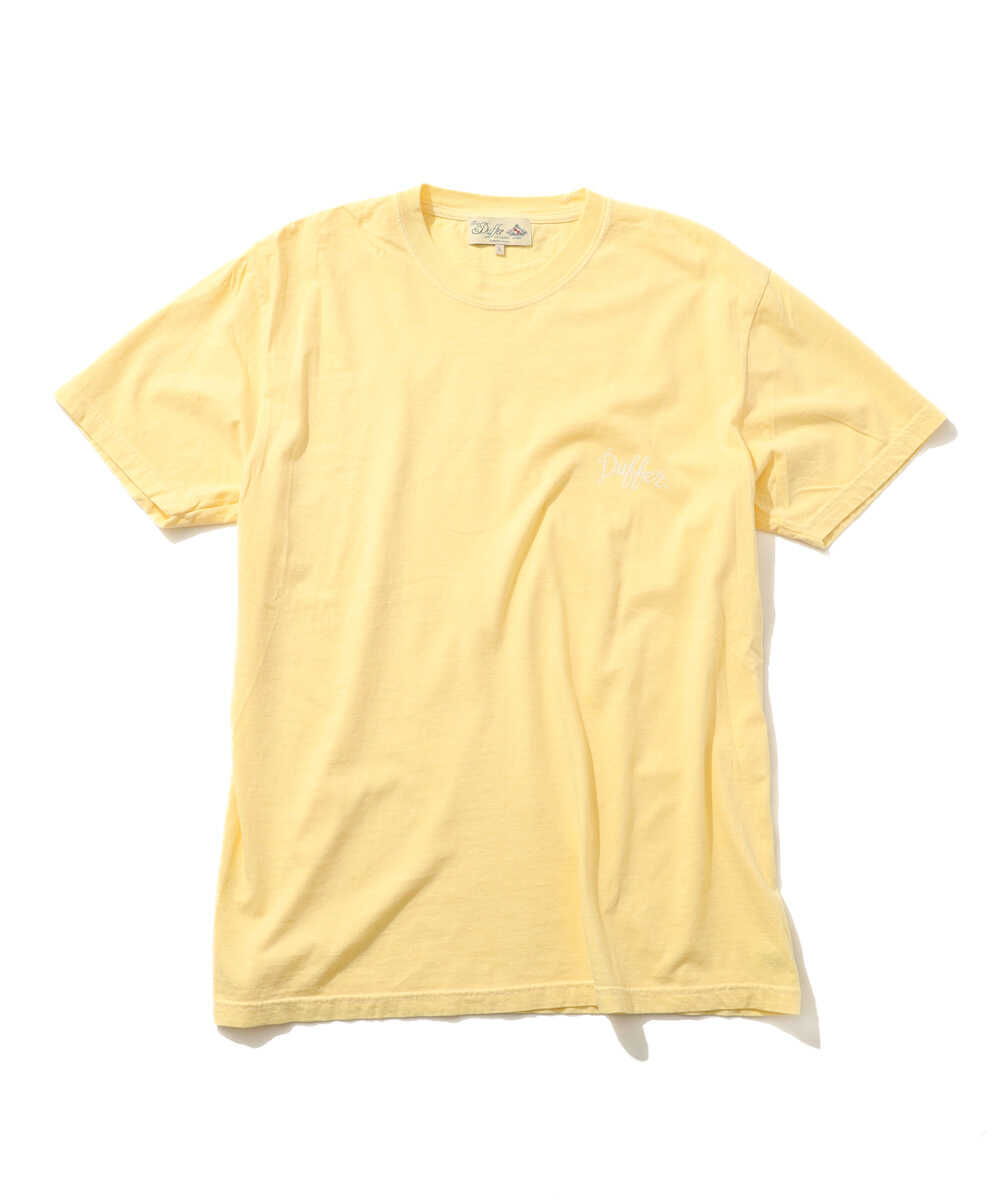 【4月カタログ】ピグメントサーフバッグプリントTシャツ