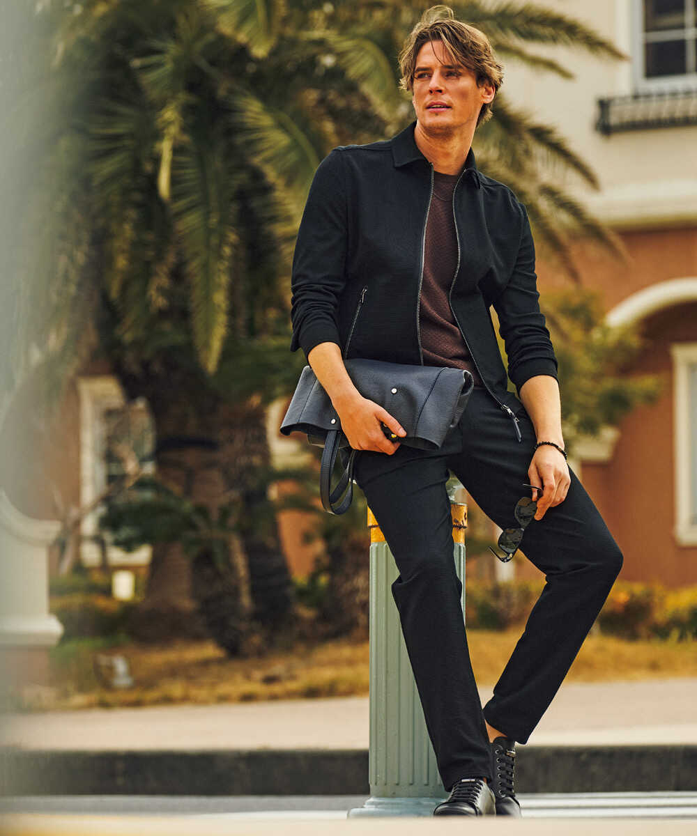 ミニワッフル ジャージーパンツ