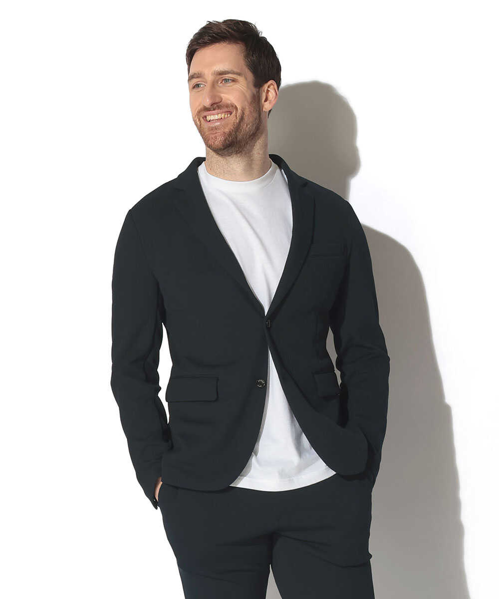 ランダムストライプ ジャケット