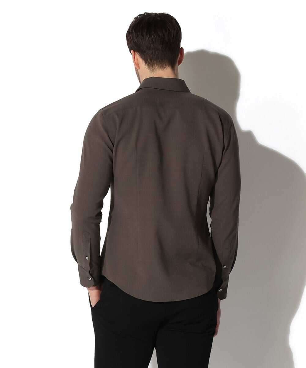 リネン ストレッチシャツ