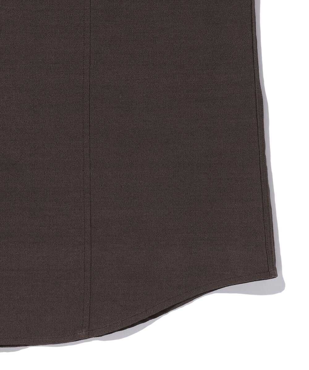 リネン ストレッチシャツ